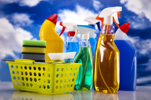 Steam cleaning process for carpets in Fulham property