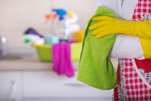 Technician reviewing a cleaning checklist after a service concern