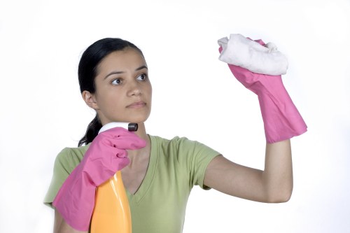 Domestic cleaning service in Fulham focusing on kitchen surfaces