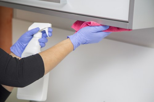 Deep domestic cleaning service in a Fulham townhouse